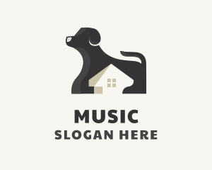 Dog House Shelter Logo