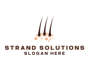 Strand - Hair Skin Clinic logo design