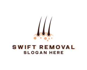 Removal - Hair Skin Clinic logo design