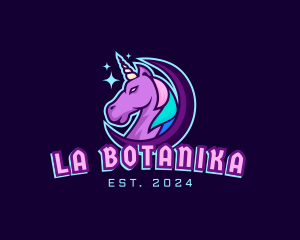 Esport - Unicorn Horse Gaming logo design