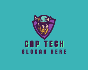 Cap - Viking Gamer Cap logo design