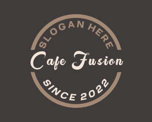 Cafe Bistro Business logo design