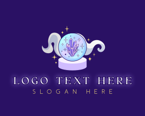 Boutique - Magical Crystal Ball logo design