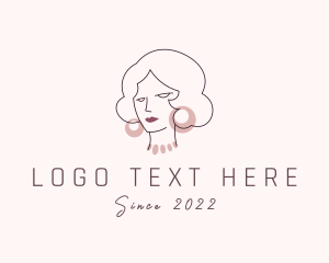 Beautiful - Beautiful Woman Jewelry logo design