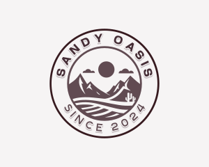 Dune - Sand Desert Hiking logo design