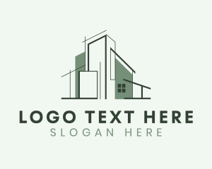 Hd - Green Urban Engineering logo design