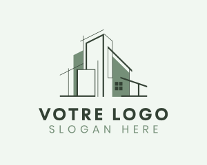 Green Urban Engineering logo design