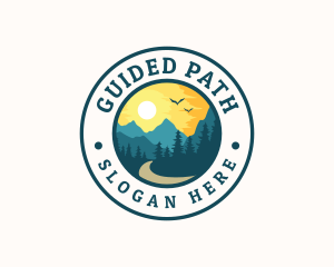 Forest Trail Mountain logo design