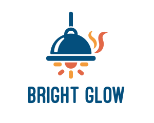 Lighting - Cloche Lamp Light logo design