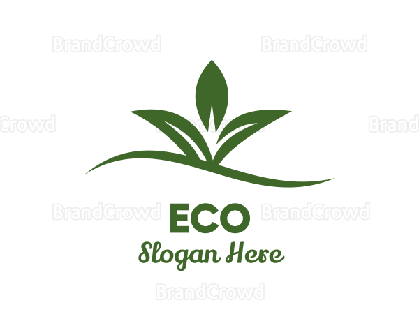 Herbal Leaf Agriculture Logo