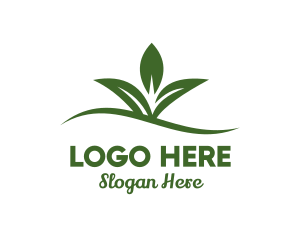 Herbal Leaf Agriculture  Logo