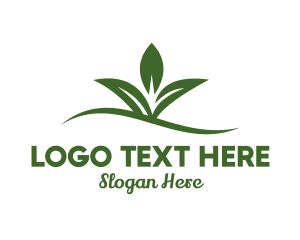 Herbal Leaf Agriculture  Logo