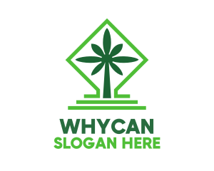 Green Cannabis Shrine Logo