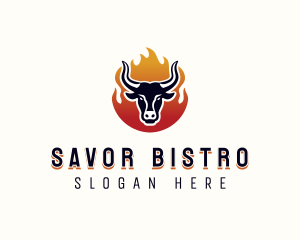 Flame Grilled Bbq Logo
