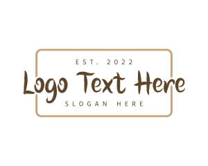 Vintage Fashion Apparel logo design