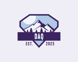 Mountain Adventure Hiking Logo