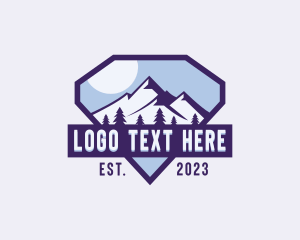 Mountain Adventure Hiking Logo