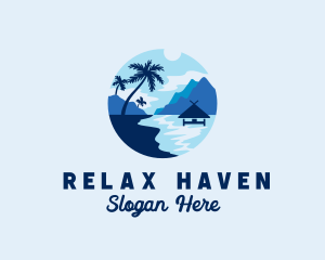 Vacation - Travel Beach Vacation logo design