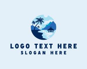 Bay - Travel Beach Vacation logo design