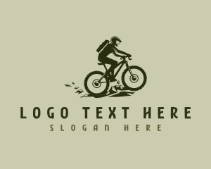 Outdoor - Rock Mountain Biking logo design