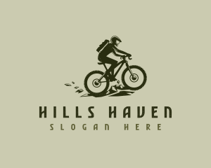 Rock Mountain Biking  logo design