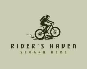 Rock Mountain Biking  logo design