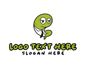 Organic - Nature Business Worm logo design