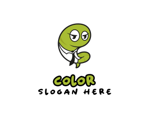 Character - Nature Business Worm logo design