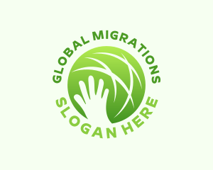 Global Hand Community logo design