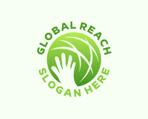 Global Hand Community logo design