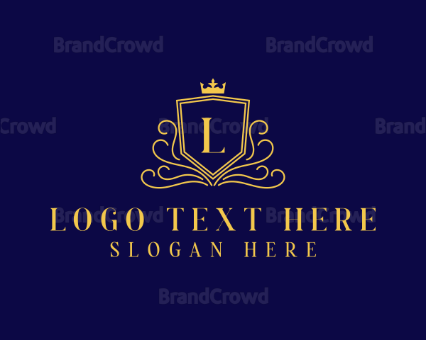 Elegant Royal Shield Logo