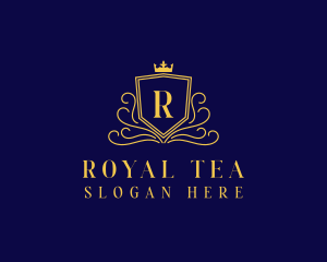 Elegant Royal Shield logo design