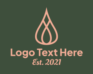 Drop - Spa Oil Extract logo design