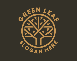 Leaf - Tree Leaf Branch logo design