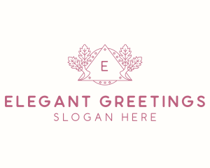 Leaf Garden Event logo design