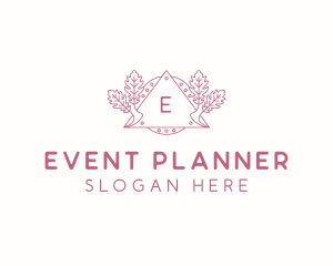 Leaf Garden Event logo design