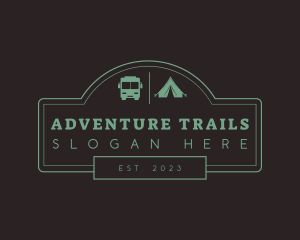 Outdoor Trip Camping logo design