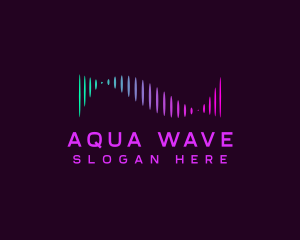 Frequency Wave Audio  logo design