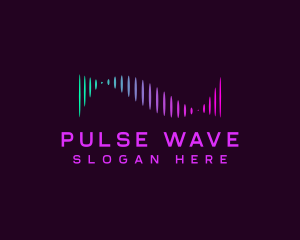 Frequency - Frequency Wave Audio logo design