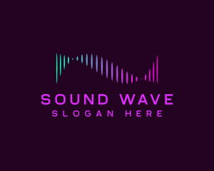 Frequency Wave Audio  logo design