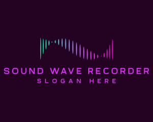 Frequency Wave Audio  logo design