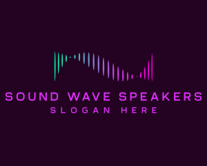 Frequency Wave Audio  logo design