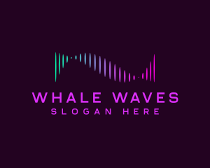 Frequency Wave Audio  logo design