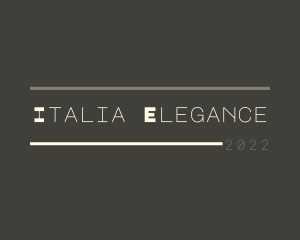 Elegant Line Business logo design