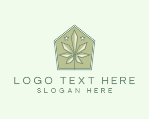 Plant - Cannabis Farm House logo design