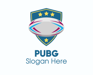 Rugby Team Shield Logo