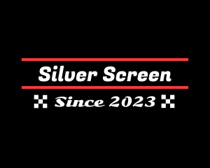 Motorsport - Automobile Racing Text logo design