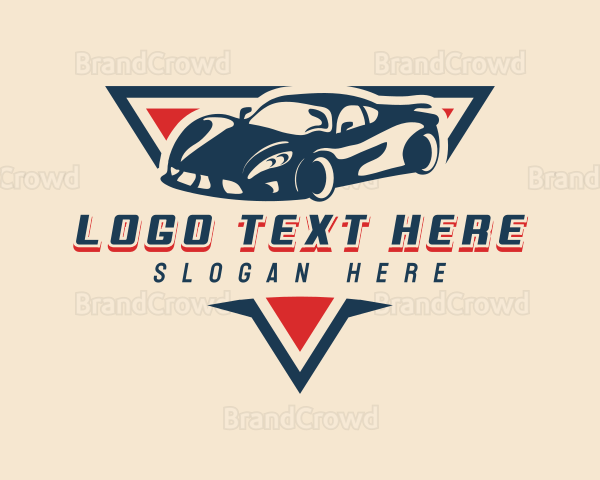 Car Racing Garage Logo