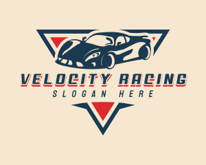 Car Racing Garage logo design