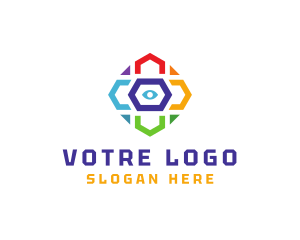 Sight - Colorful Eye Optometry logo design